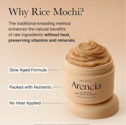 Arencia Calendula Rice Mochi Cleanser