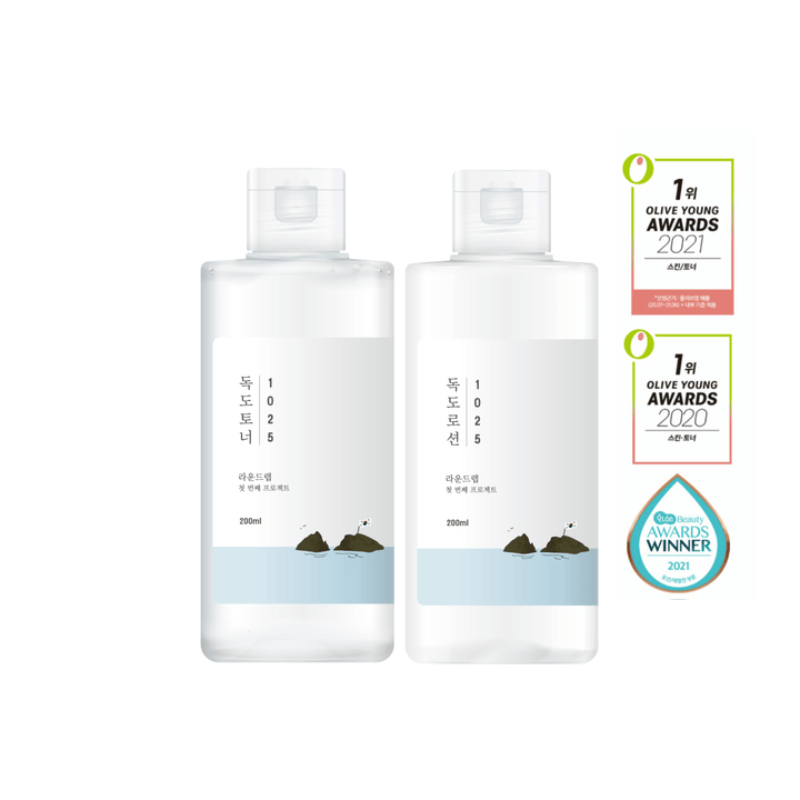 1025 Dokdo Toner + Lotion Duo
