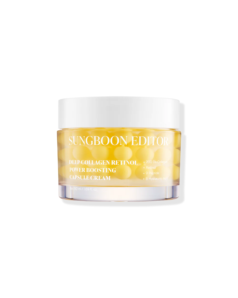 Sungboon editor deep collagen retinol power boosting capsule cream 50 ml