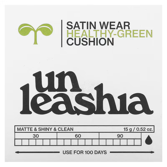 Unleashia Satin Wear Healthy-Green Cushion 15 g / 0.52 oz.