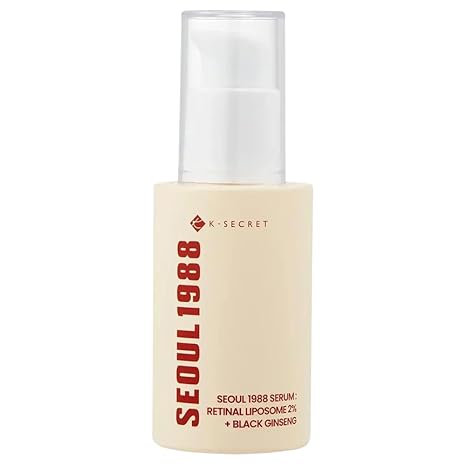 K-secret seoul 1988 serum: Retinal liposome 2% + Black ginseng 30 ml
