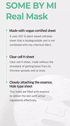 SOME BY MI Real Snail, Skin Barrier Care Beauty Mask, 1 Sheet, 0.70 oz (20 g)