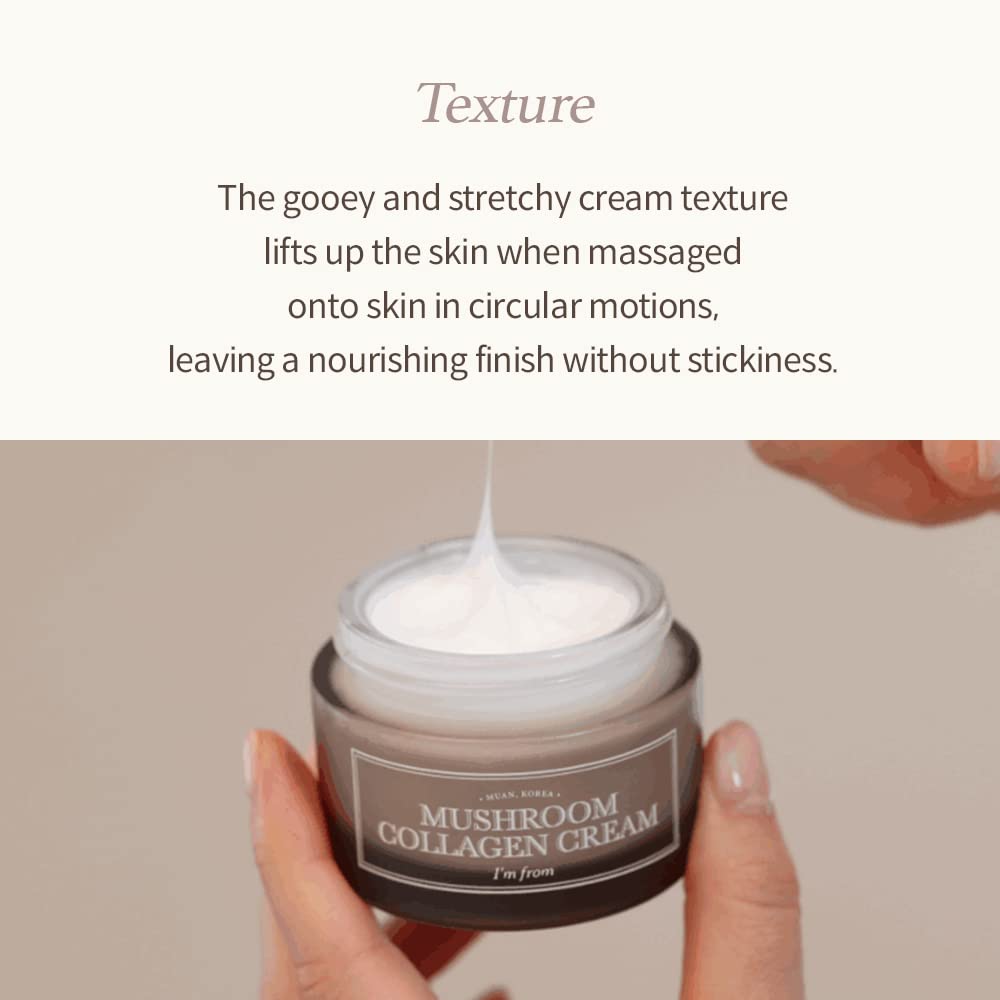 I’m from Mushroom Collagen Cream, All Natural Organic Face Moisturizer