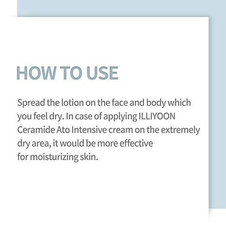 Illiyoon ceramide ato concentrate cream 500 ml