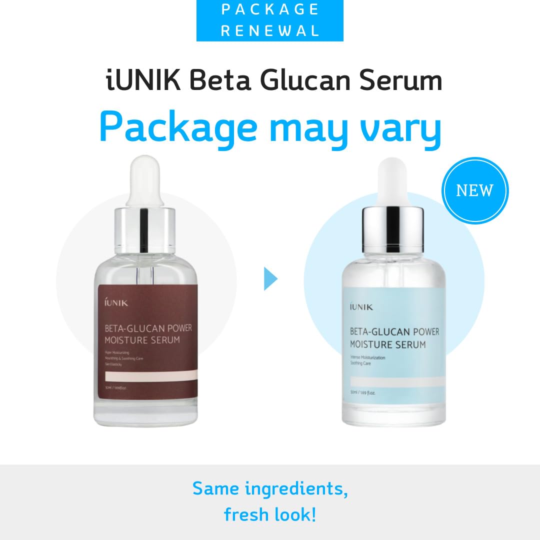 IUNIK Beta-Glucan Power Deep Moisture Vegan Serum 400,000 ppm