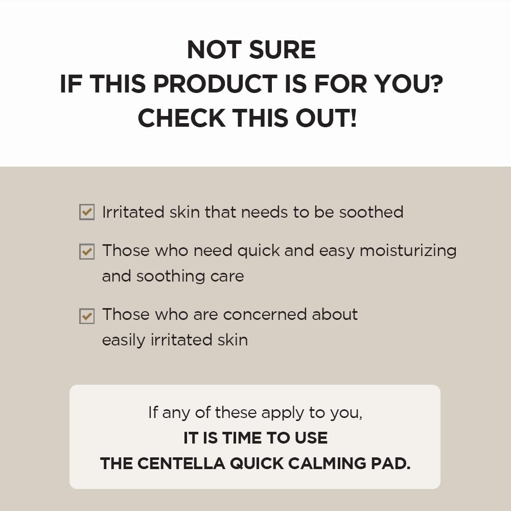Skin1004 Madagascar Centella quick calming pad 70 pads / 130 ml / 4.39 fl. oz.