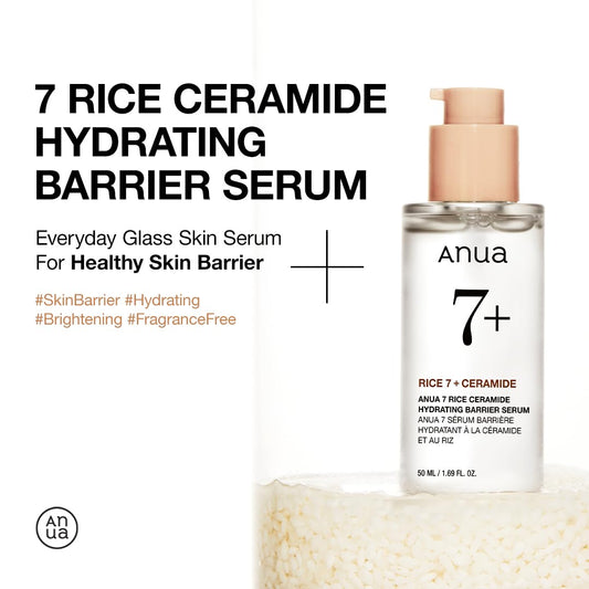 ANUA RICE CERAMIDE 7 HYDRATING BARRIER SERUM 50ml/1.69fl.oz.