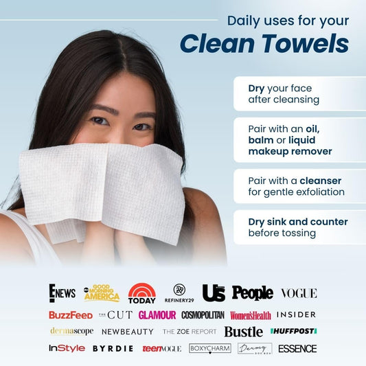 Clean Skin Club Clean towels