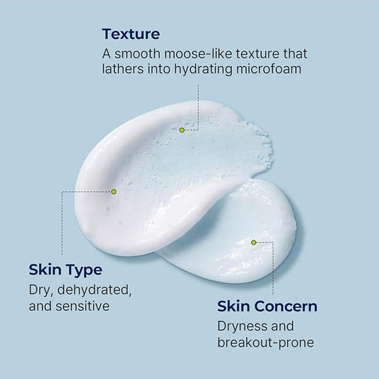 Torriden DIVE IN Cleansing Foam Face Wash | Hydrating Daily Facial Cleanser