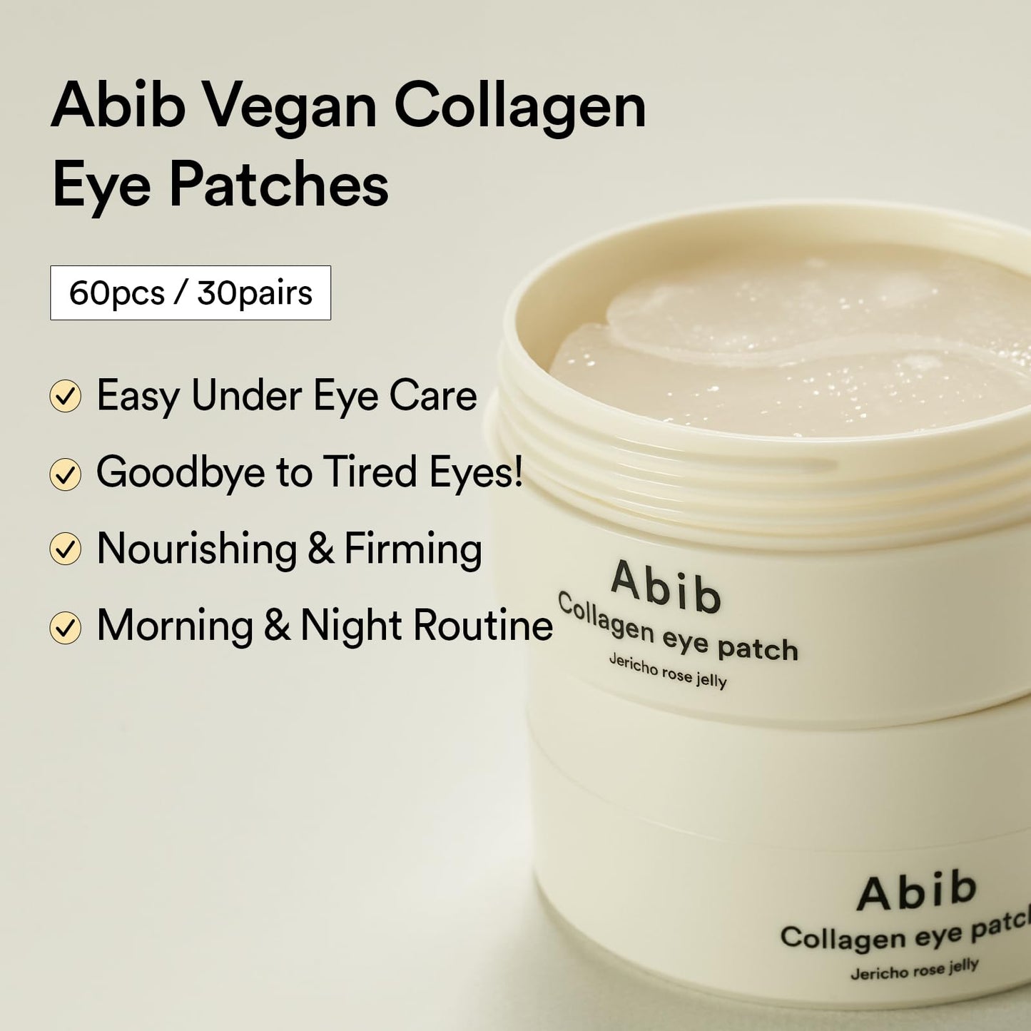 Abib Collagen Eye Patch Jericho Rose Jelly 60 Patches,