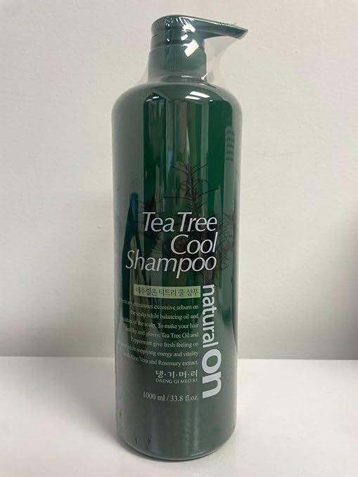 Tea tree cool shampoo natural on 1000ml / 33.8 fl.oz.