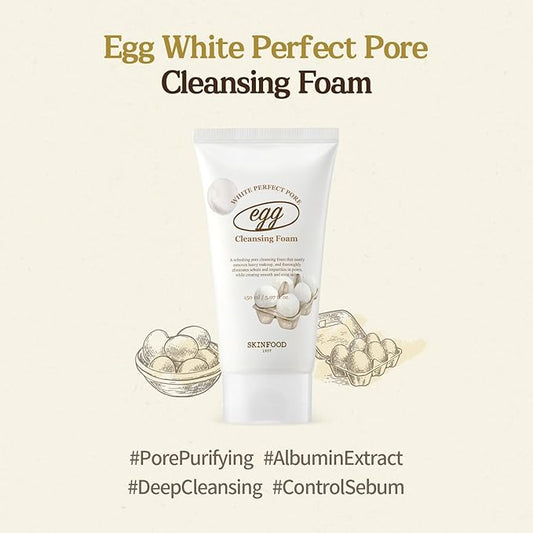 SKINFOOD Egg Perfect Pore Cleansing Foam - Egg Yolk