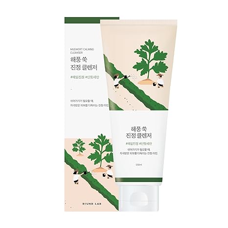 Roundlab Mugwort calming cleanser 150ml / 5.07 fl. oz