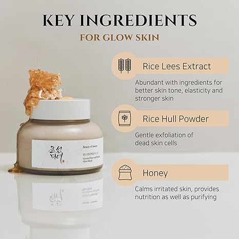 Beauty of Joseon ground rice and honey glow mask 150 ml / 5.07 fl.oz.