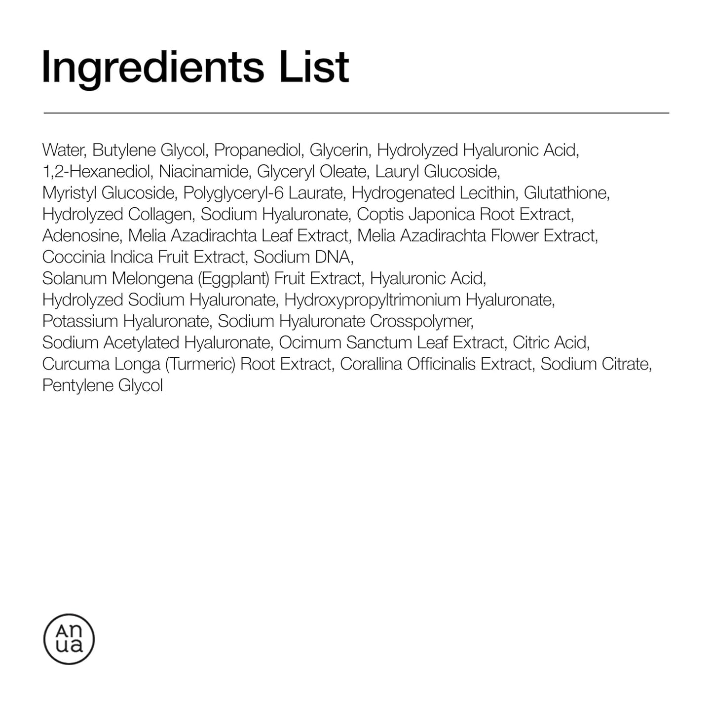 Anua PDRN Hyaluronic Acid Capsule 100 Serum 30ml / 1.01 fl. oz