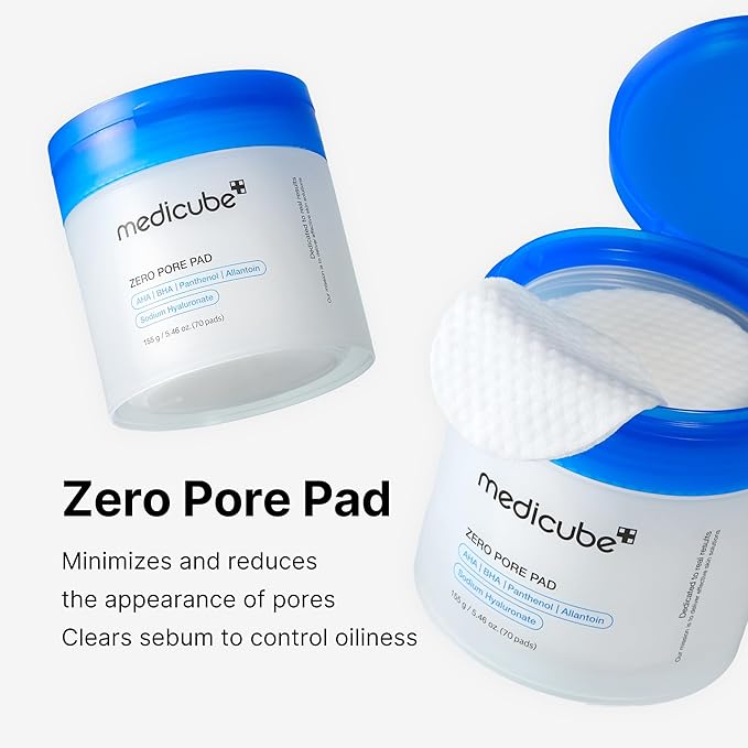 Medicube zero pore pad 2.0 155 g / 5.46 oz / 70 pads
