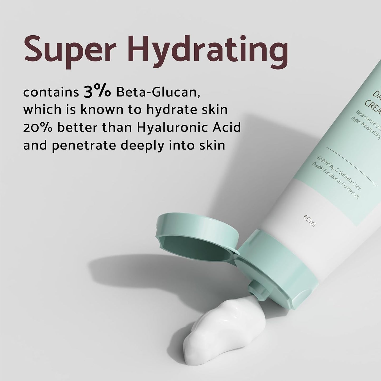 IUNIK Beta-Glucan Vegan Lightweight Non-Sticky Deep Moisture Watery Cream Lotion