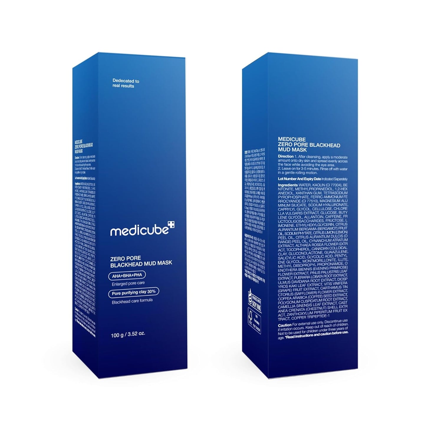 Medicube zero pore blackhead mud mask 100 g / 3.52 oz