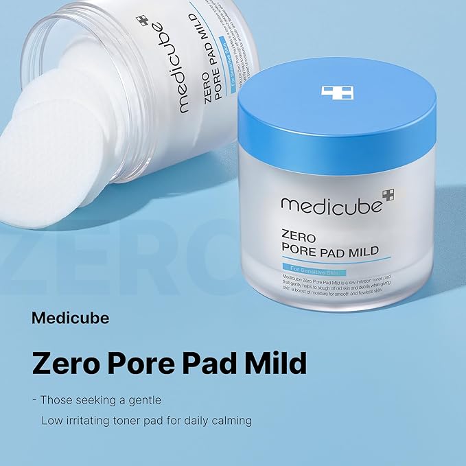 Medicube zero pore pad mild 155 g / 5.46 oz. / 70 pads