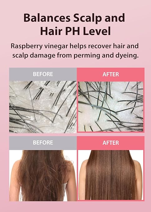 A’pieu Raspberry Vinegar hair shampoo 500 ml / 16.90 fl. Oz.
