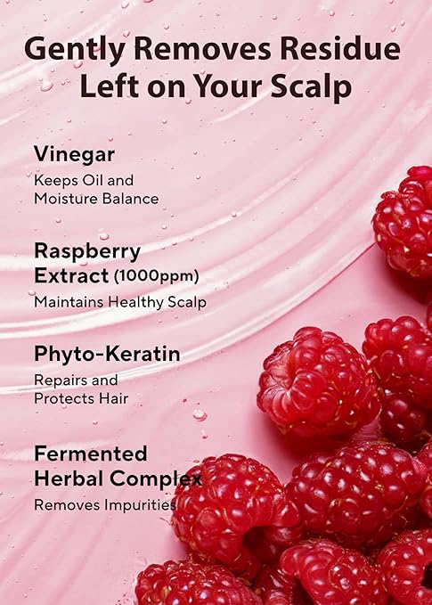 A’pieu Raspberry Vinegar hair shampoo 500 ml / 16.90 fl. Oz.