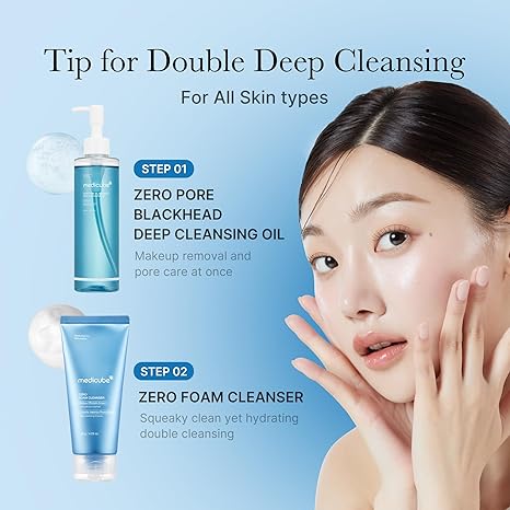 Medicube zero pore blackhead deep cleansing oil 205 ml / 6.93 fl.oz.