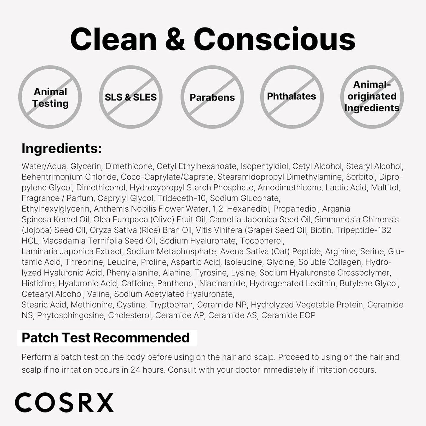 COSRX Peptide-132 Ultra Perfect Hair Bonding Treatment