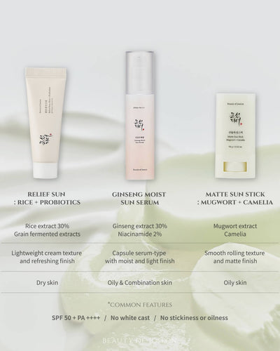 Matte Sun Stick : Mugwort + Camelia (SPF50+ PA++++)