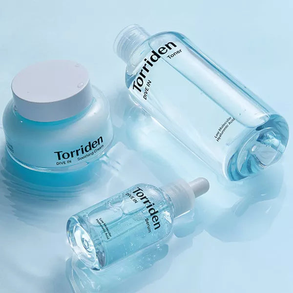 Torriden Dive in Trial kit (4 sample size products)