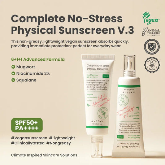 Axis - Y complete No-stress physical sunscreen 50ml/1.69 fl.oz.