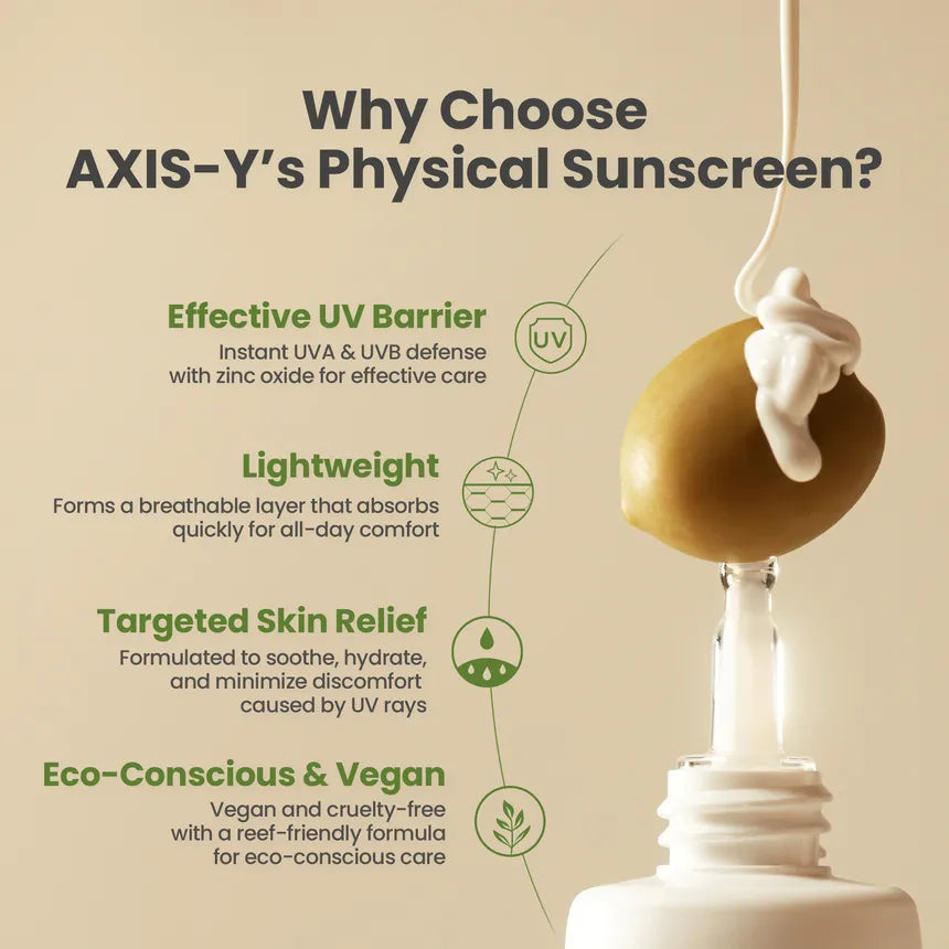 Axis - Y complete No-stress physical sunscreen 50ml/1.69 fl.oz.
