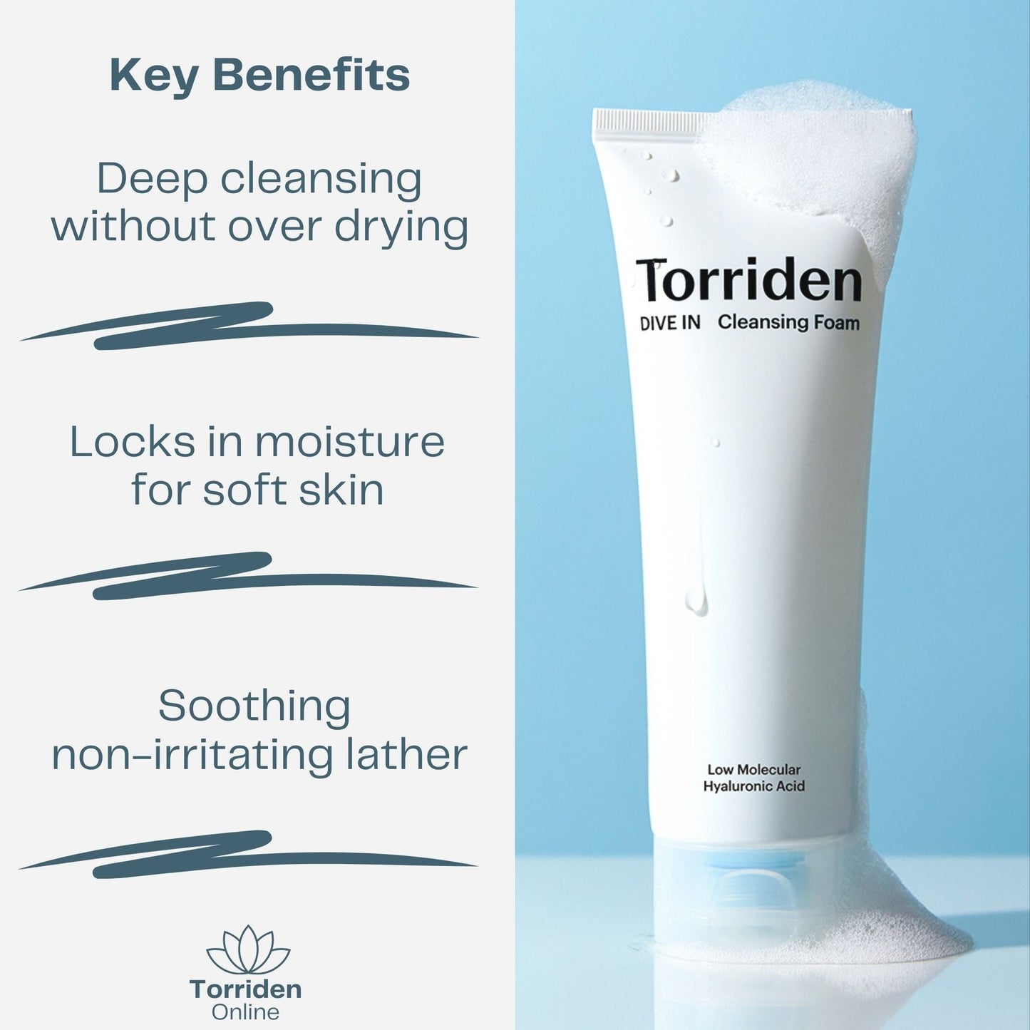Torriden Dive In Hyaluronic Acid Cleansing Foam 30ml