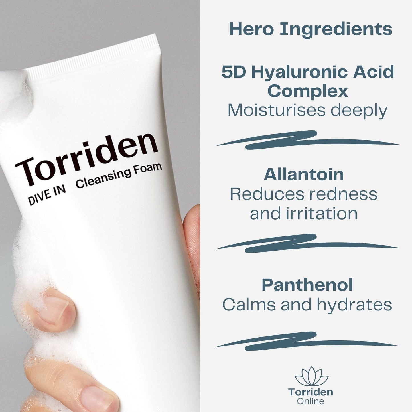 Torriden Dive In Hyaluronic Acid Cleansing Foam 30ml