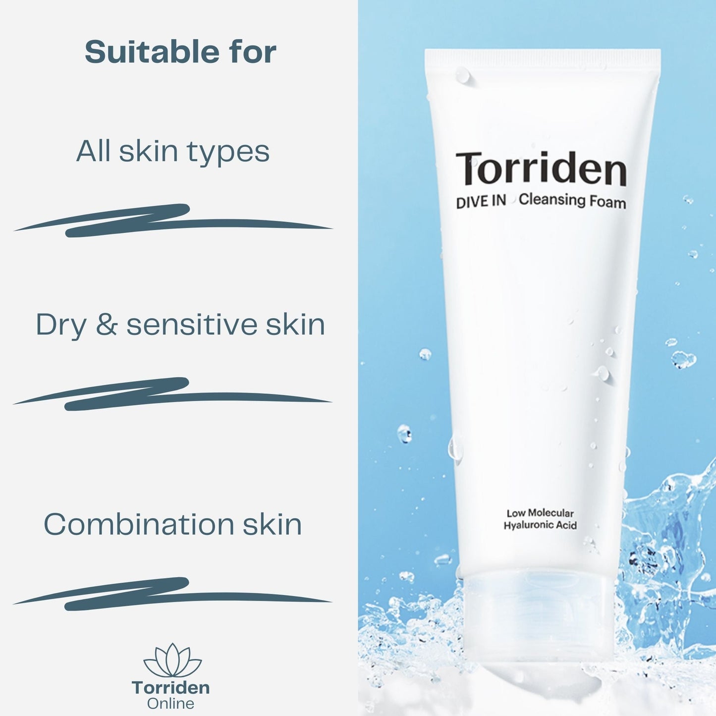 Torriden Dive In Hyaluronic Acid Cleansing Foam 30ml