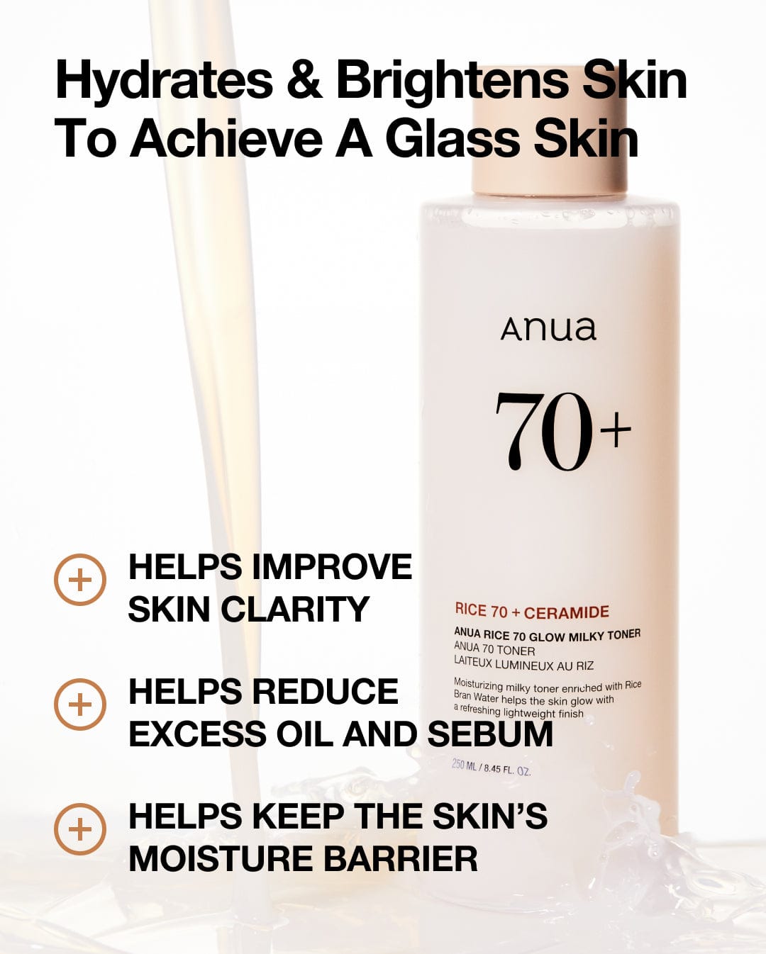 Rice 70 Glow Milky Toner