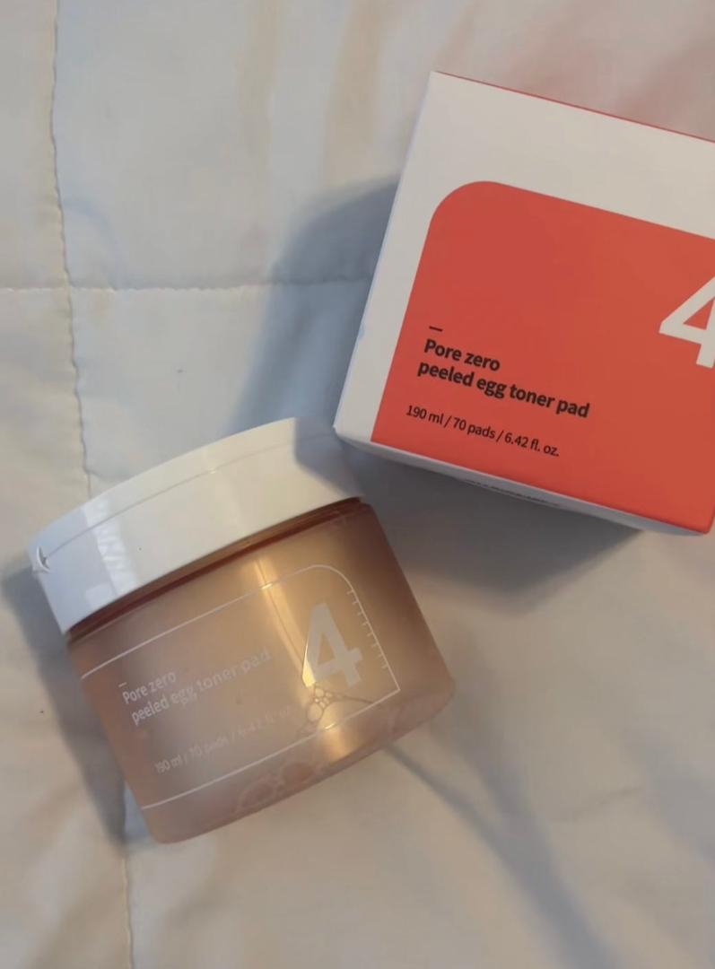 numbuzin - No. 4 Pore Zero Peeled Egg Toner Pad