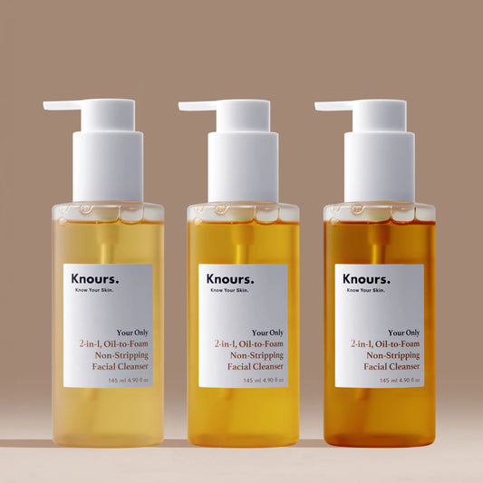 Knours 2-in-1-oil - to- foam Non-stripping facial Cleanser 145 ml