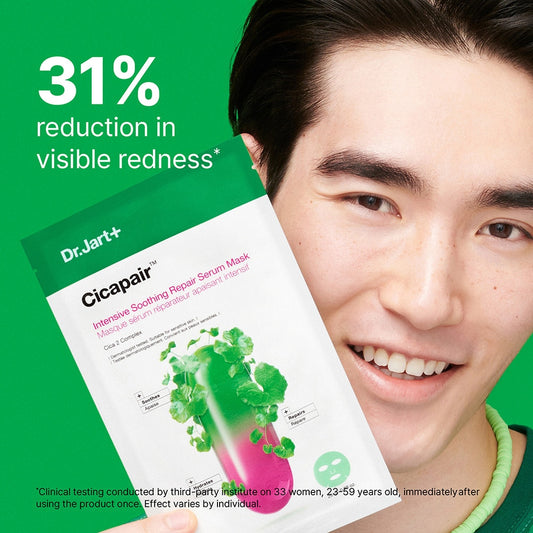 Cicapair™ Sensitive Skin Serum Face Mask for Redness 5 Pack