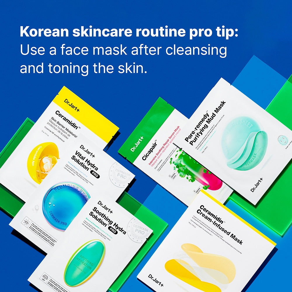 Cicapair™ Sensitive Skin Serum Face Mask for Redness 5 Pack