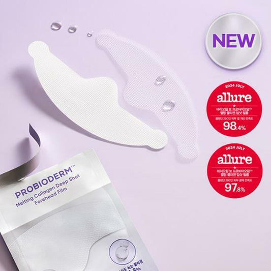 BIOHEAL BOH Probioderm Melting Collagen Deep Shot Forehead Film 5 Servings Set (+Collagen Water 91 Mist 15ml)