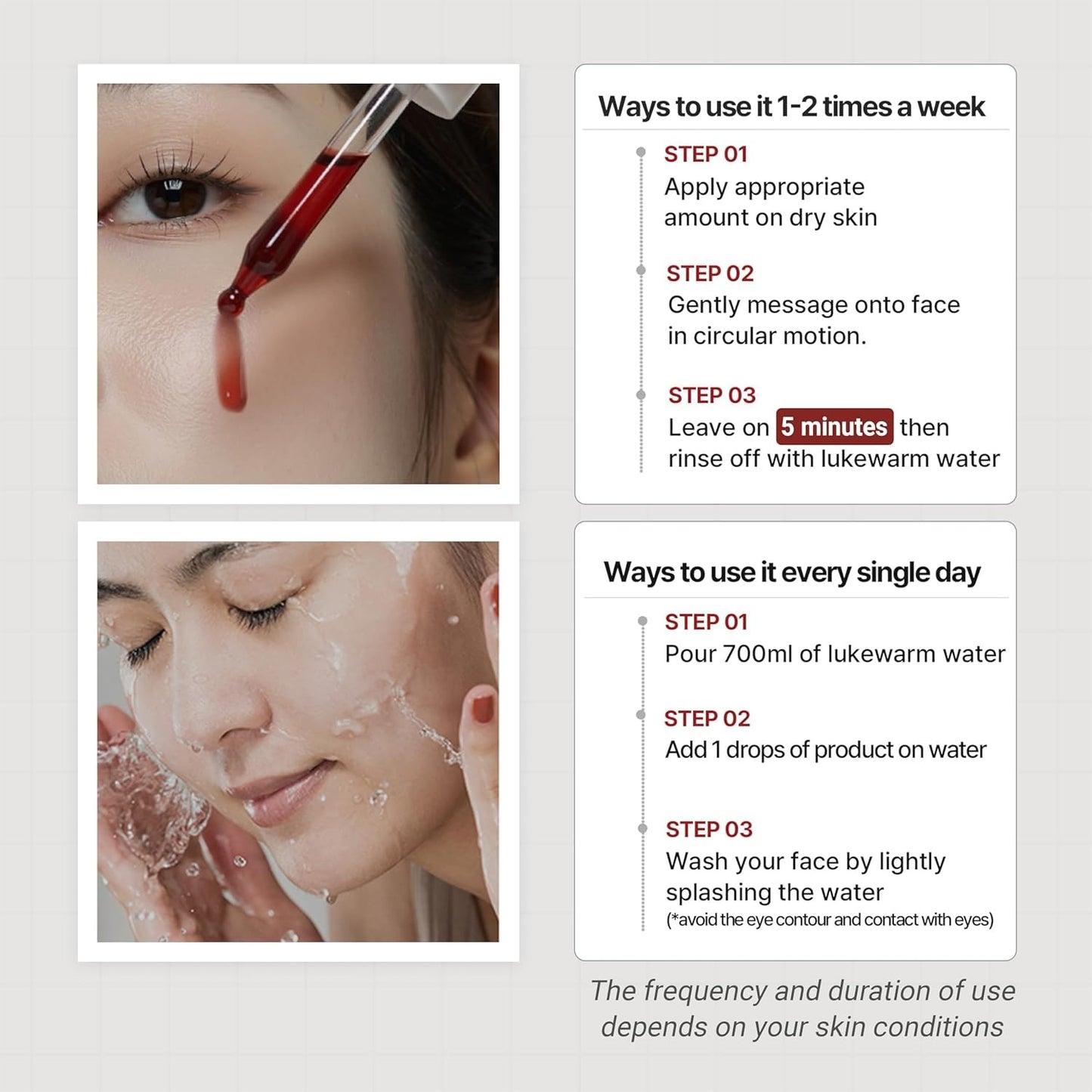 Heimish RX AHA BHA Wash-Off Peeling Serum