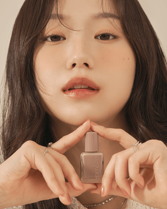 ROM&ND Mood Pebble Quick Dry Nail Polish Nudes 21 Oh! Rora