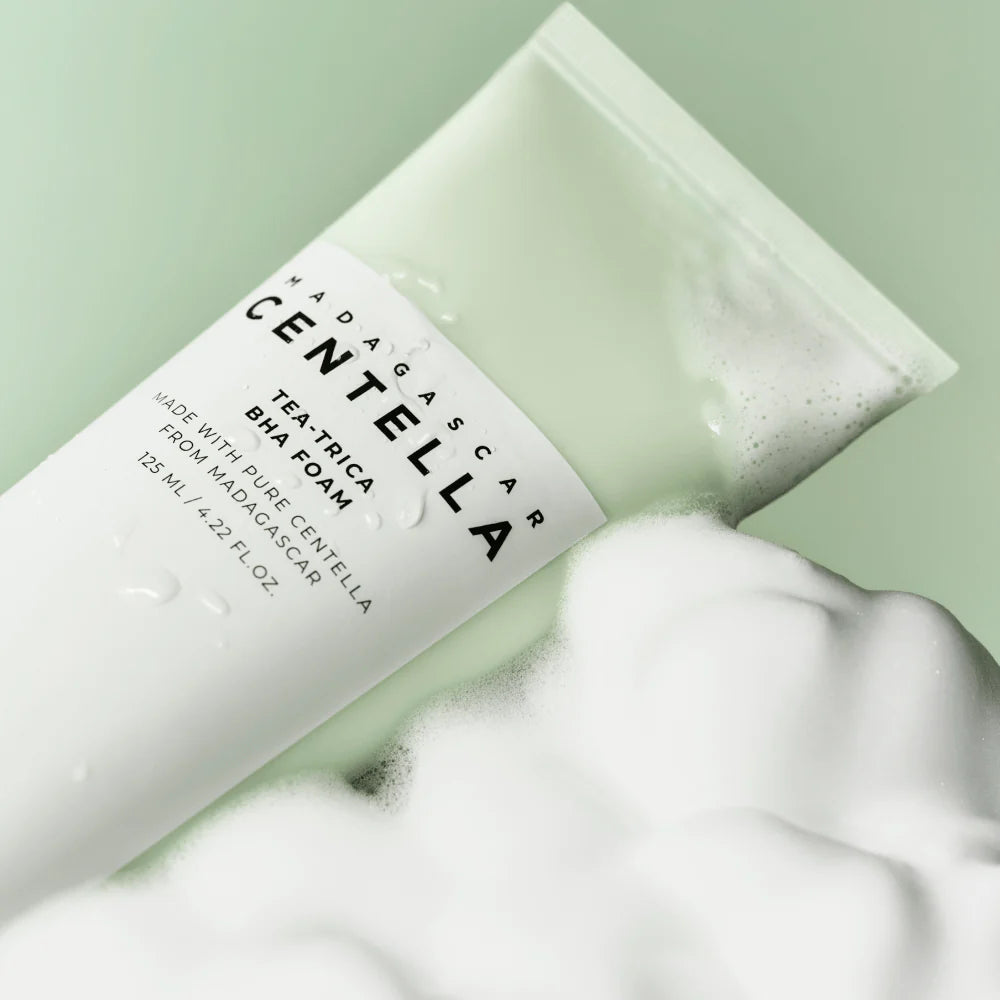Skin1004 madagascar centella Tea-trica BHA foam 125 ml / 4.22 fl. oz.