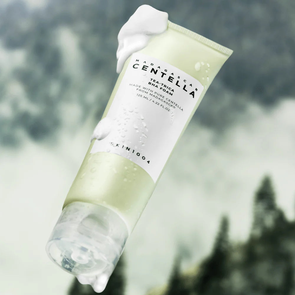Skin1004 madagascar centella Tea-trica BHA foam 125 ml / 4.22 fl. oz.