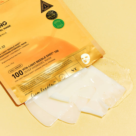 VT Vita-Light Reedle Shot 100 2-Step Hydrogel Mask