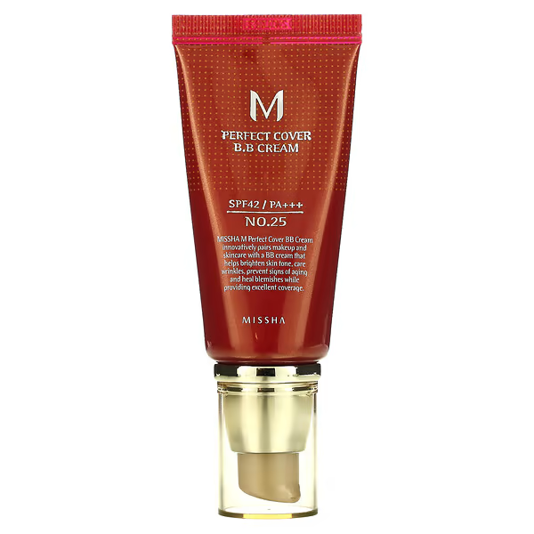 Missha M Perfect cover bb cream No.25 (warm beige) 50 ml / 1.69 fl.oz.