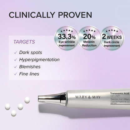 Mary&May Tranexamic Acid+Glutatione Eye Cream