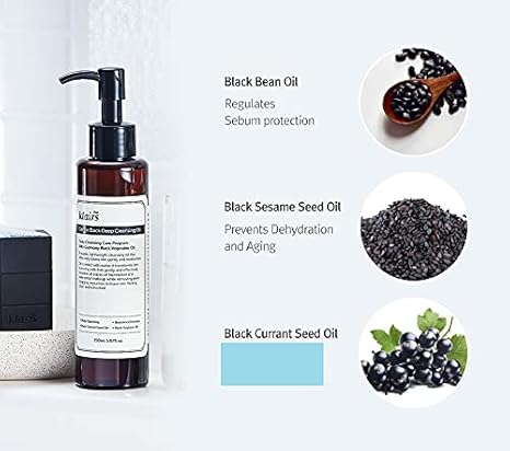 Dear, Klairs Gentle Black deep cleansing oil 5.07 fl. oz.