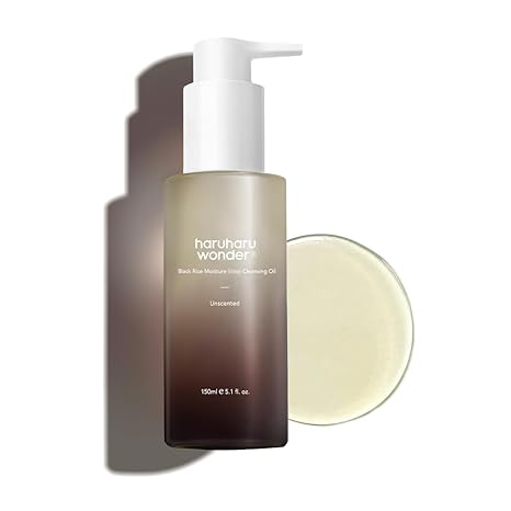Haruharu wonder Black rice moisture deep cleansing oil (unscented)