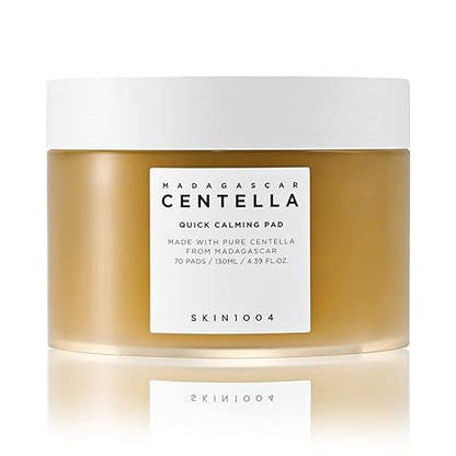 Skin1004 Madagascar Centella quick calming pad 70 pads / 130 ml / 4.39 fl. oz.
